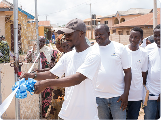 Smart Water Infrastructure launch at Abeku