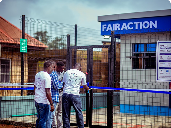 Smart Water Infrastructure launch at Alabata