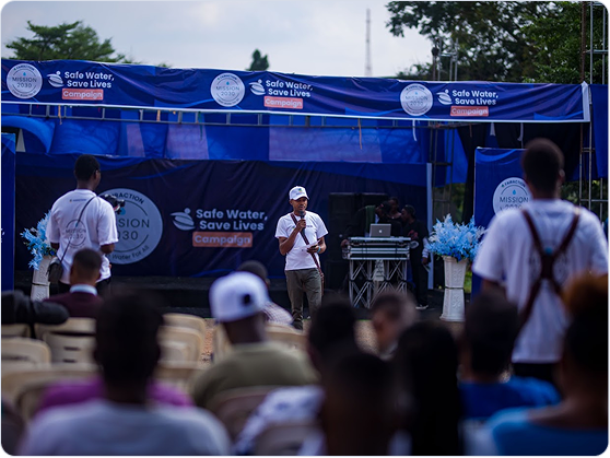 Safe Water, Save Lives campaign in Ibadan