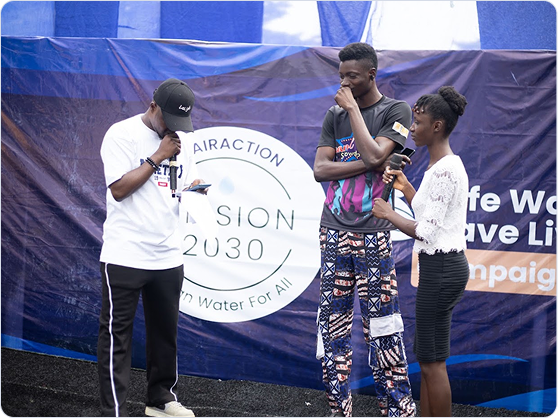 Safe Water, Save Lives campaign in Ibadan