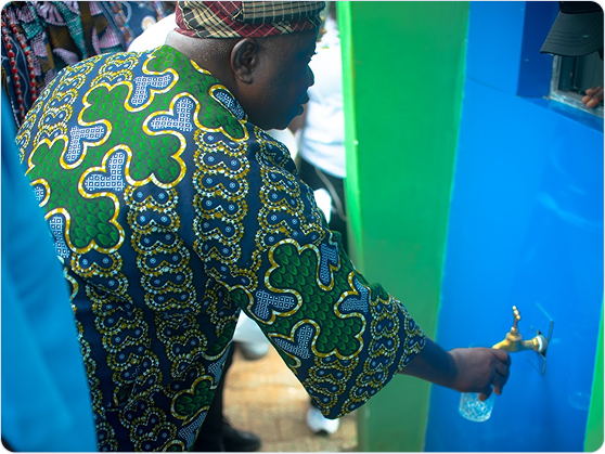 Smart Water Infrastructure launch at Boni-Igboho
