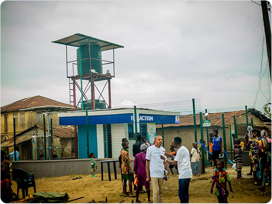 Smart Water Infrastructure launch at Isale Oja