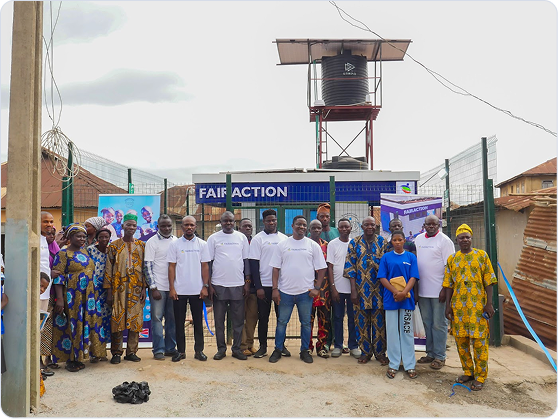 Smart Water Infrastructure launch at Isale Oja