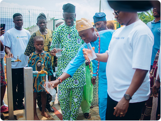 Smart Water Infrastructure launch at Aba Apapa
