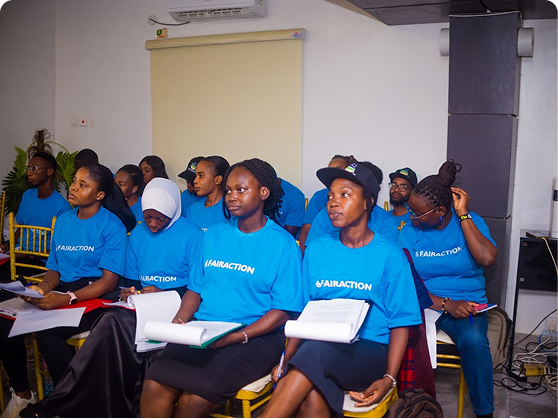 Field teams in training for water source mapping
